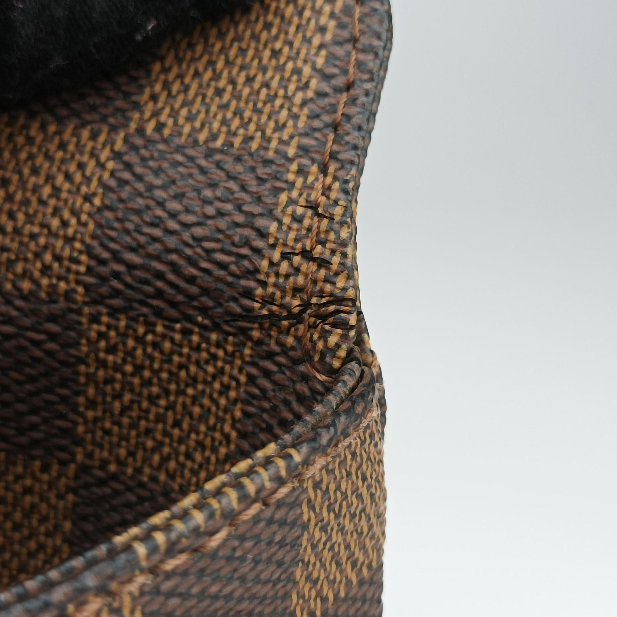 Secondhand Louis Vuitton BROADWAY EBENE Damier Canvas N42270 shoulderbag | stylenewstar
