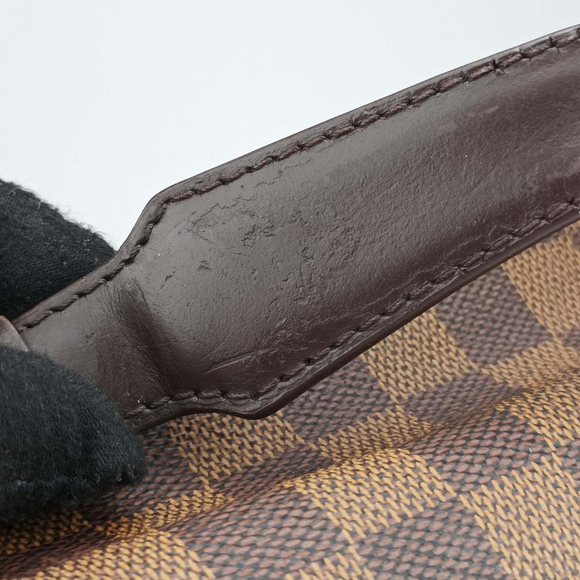 Secondhand Louis Vuitton BROADWAY EBENE Damier Canvas N42270 shoulderbag | stylenewstar