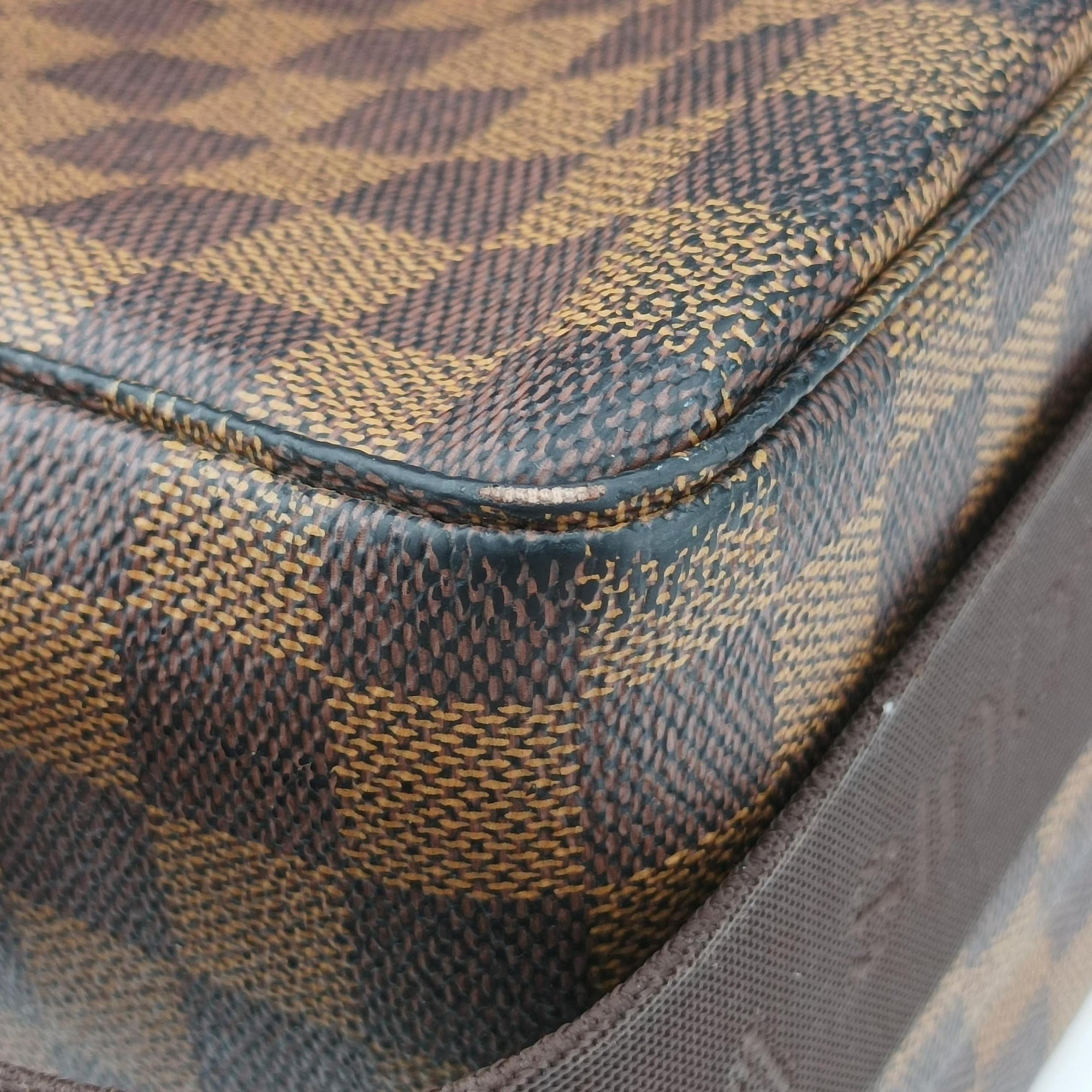 Secondhand Louis Vuitton BROADWAY EBENE Damier Canvas N42270 shoulderbag | stylenewstar