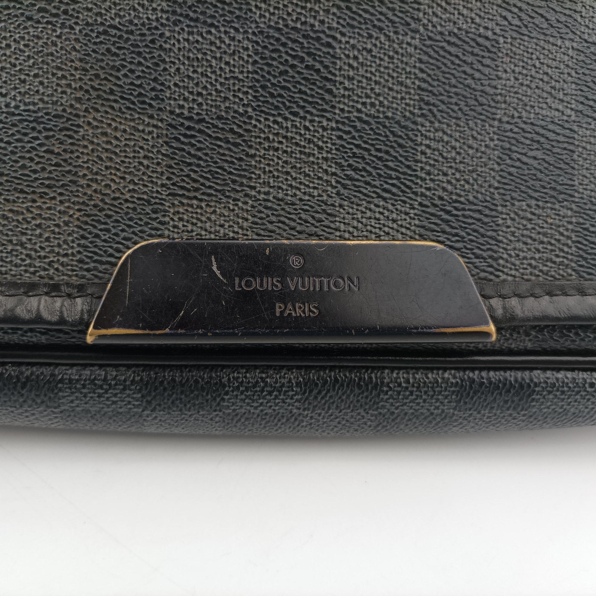Pre-owned Louis Vuitton DANIEL MM Noir Damier GRAPHITE N58029 shoulderbag | stylenewstar