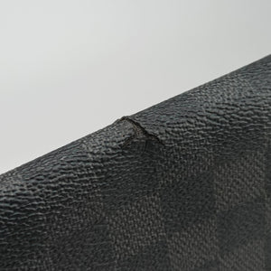 Pre-owned Louis Vuitton DANIEL MM Noir Damier GRAPHITE N58029 shoulderbag | stylenewstar