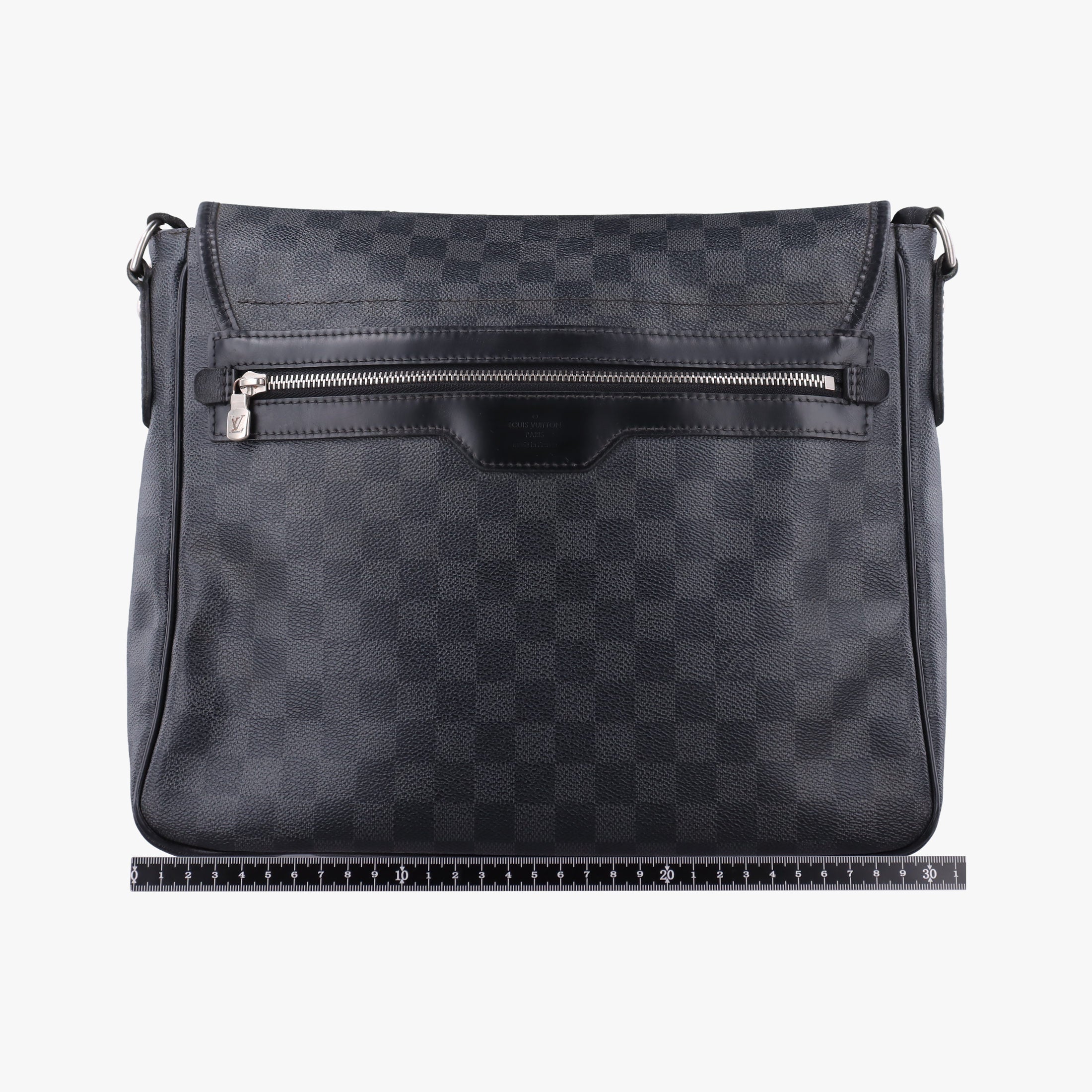Pre-owned Louis Vuitton DANIEL MM Noir Damier GRAPHITE N58029 shoulderbag | stylenewstar