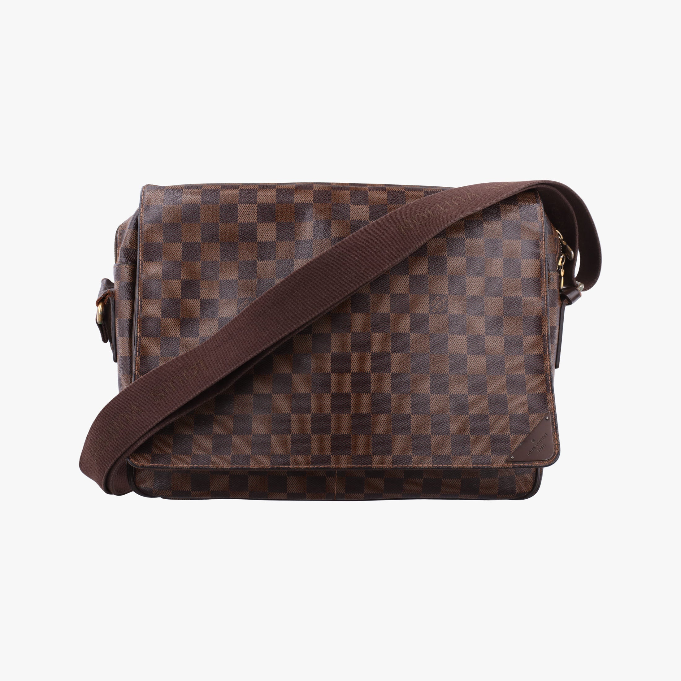 Pre-owned Louis Vuitton Abbesses EBENE Damier Canvas M45257 shoulderbag | stylenewstar