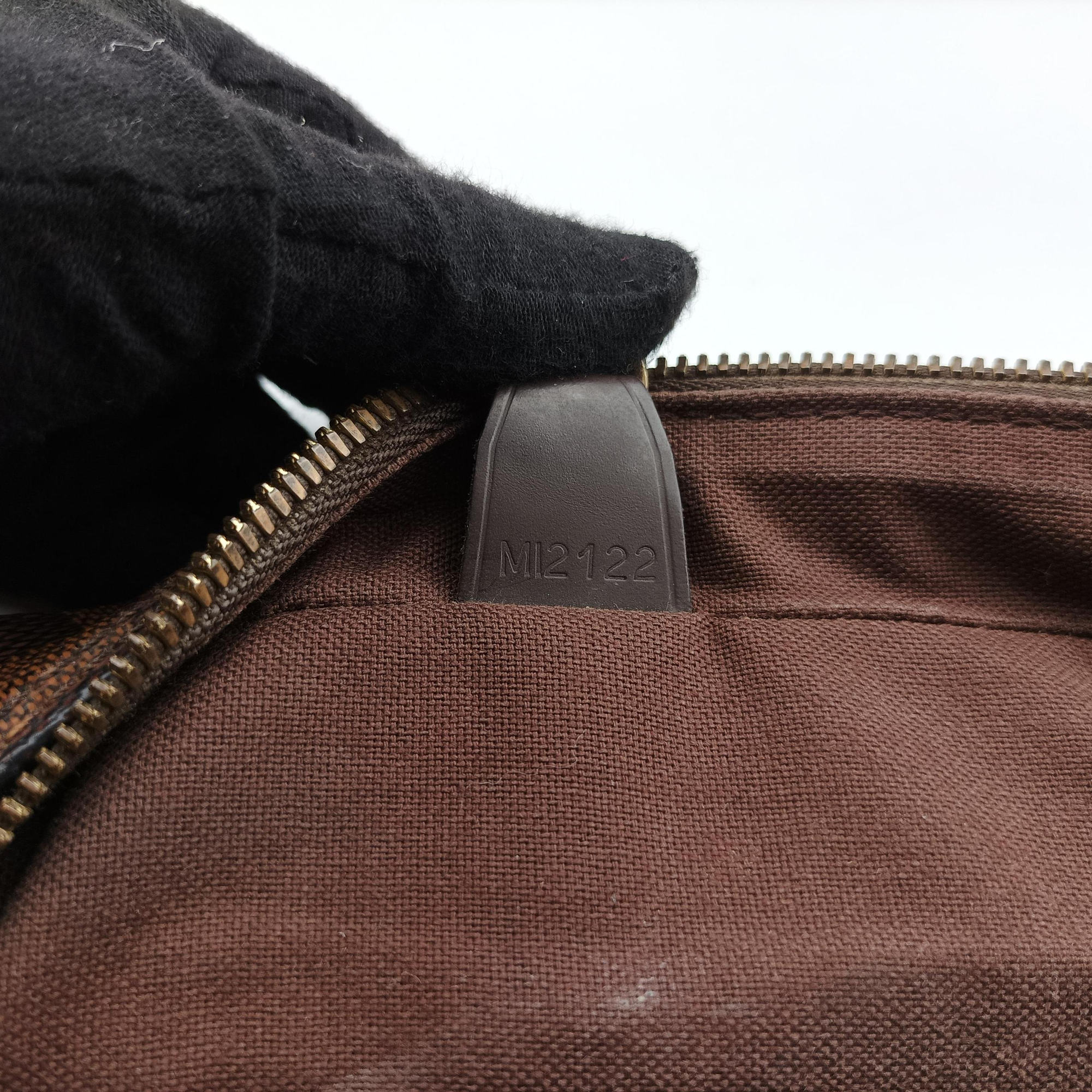 Pre-owned Louis Vuitton Abbesses EBENE Damier Canvas M45257 shoulderbag | stylenewstar