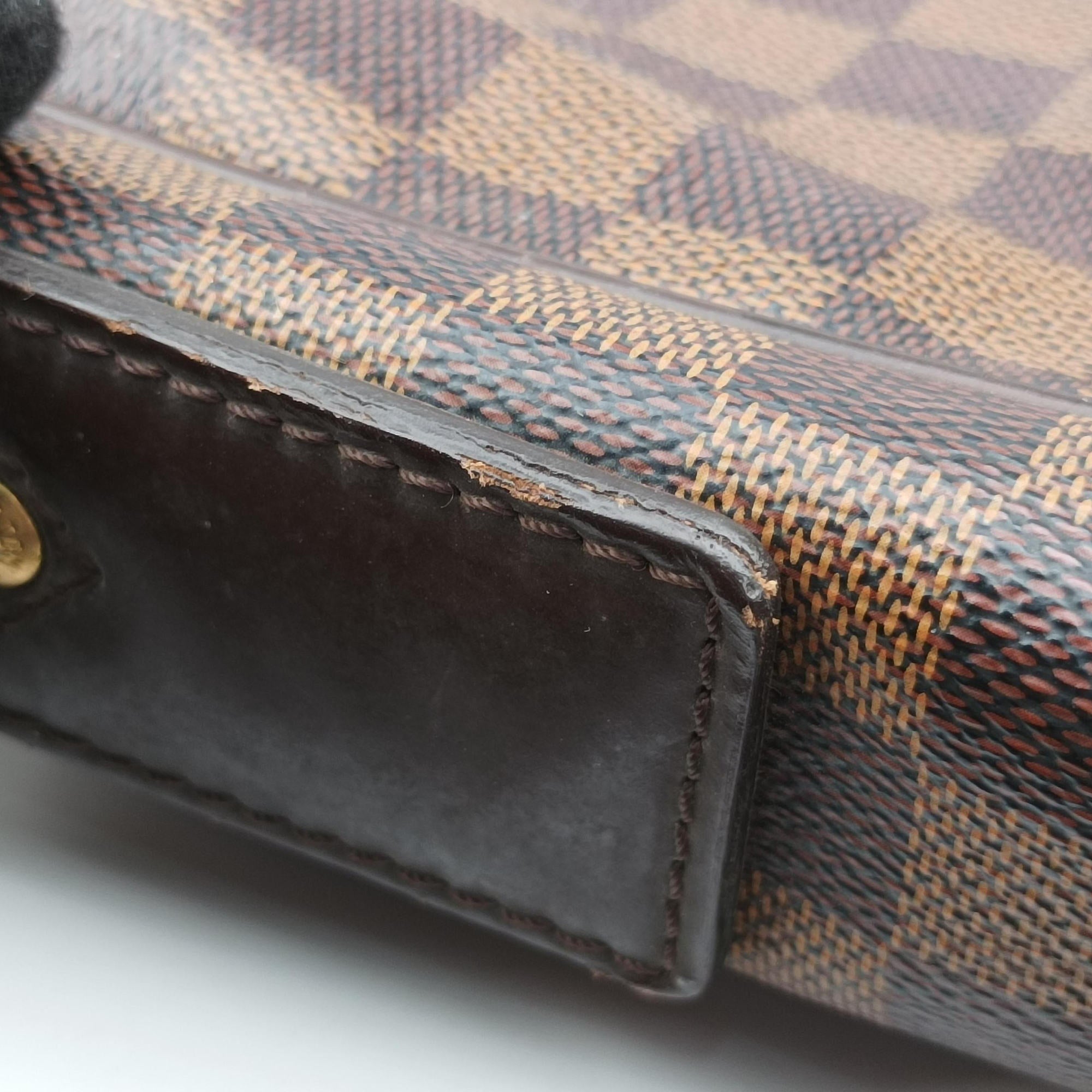 Pre-owned Louis Vuitton Abbesses EBENE Damier Canvas M45257 shoulderbag | stylenewstar