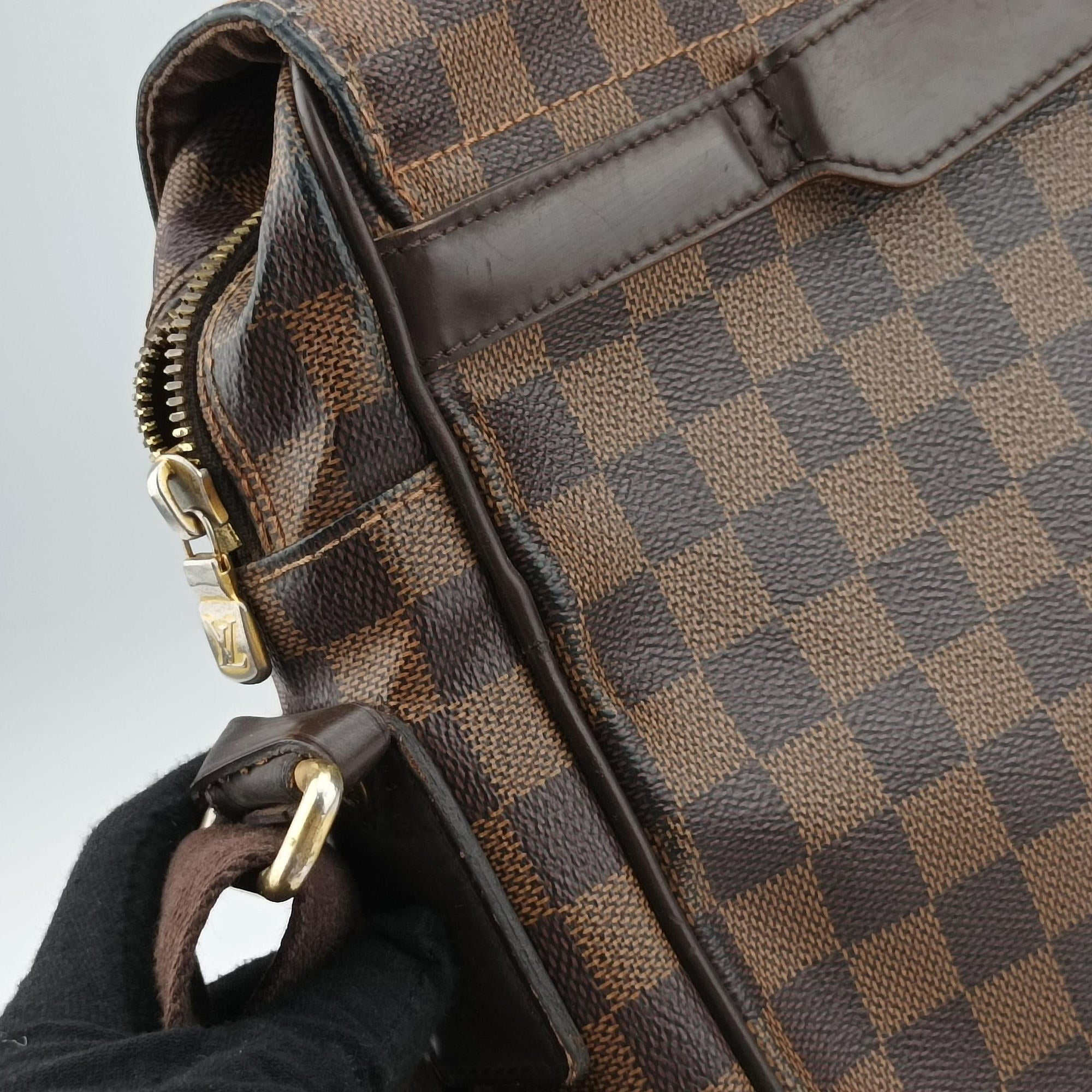 Pre-owned Louis Vuitton Abbesses EBENE Damier Canvas M45257 shoulderbag | stylenewstar