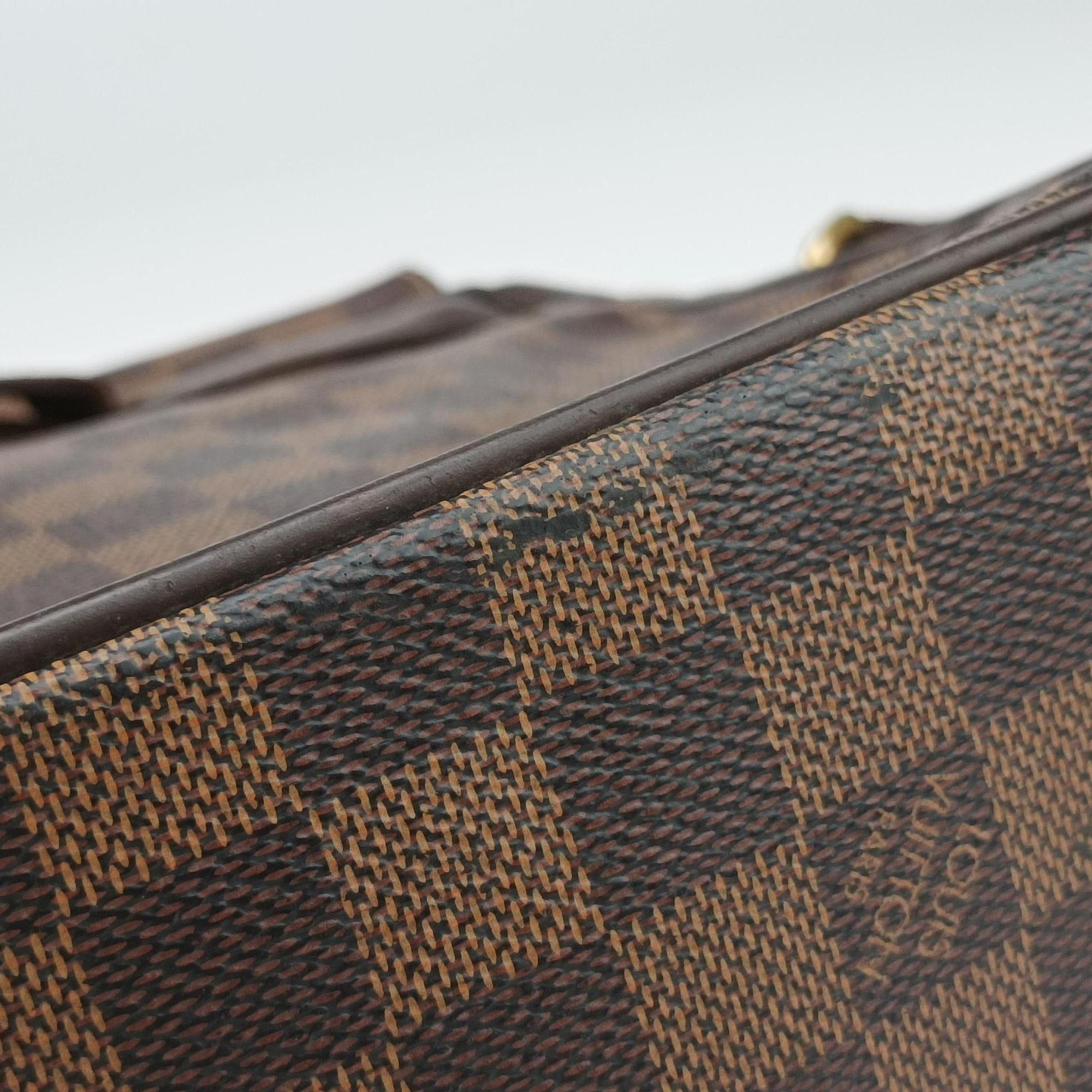 Pre-owned Louis Vuitton Abbesses EBENE Damier Canvas M45257 shoulderbag | stylenewstar