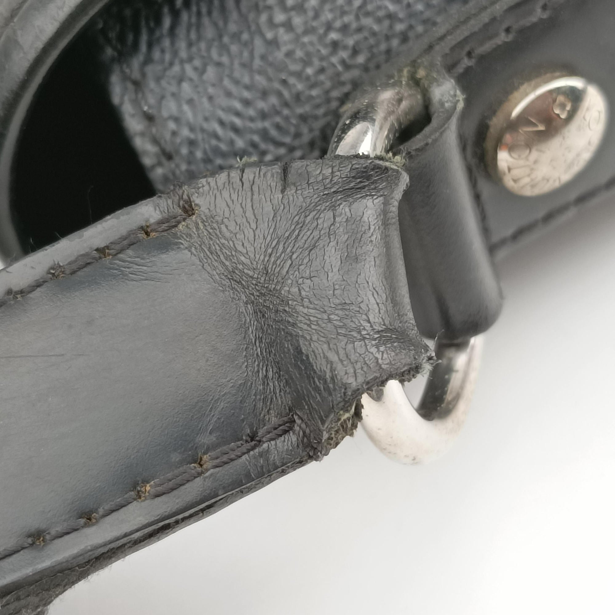 Secondhand Louis Vuitton DANIEL MM Noir Damier Graphite N58029 shoulderbag | stylenewstar