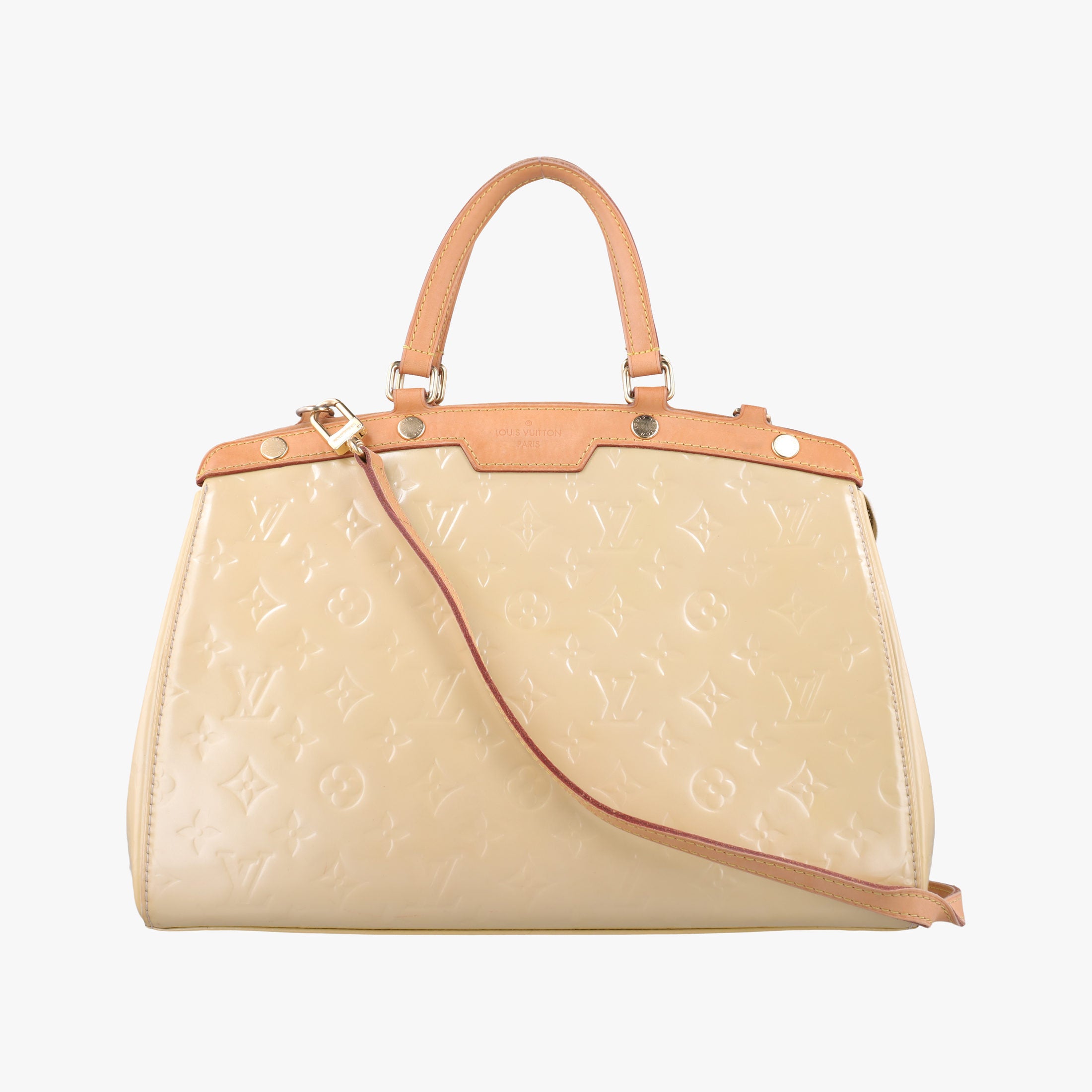 Pre-owned Louis Vuitton Brea MM Dunne Vernis M90180 shoulderbag | stylenewstar