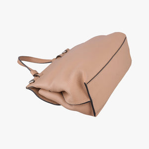 Pre-owned Gucci Bamboo Daily Camel Leather 370831 shoulderbag | stylenewstar