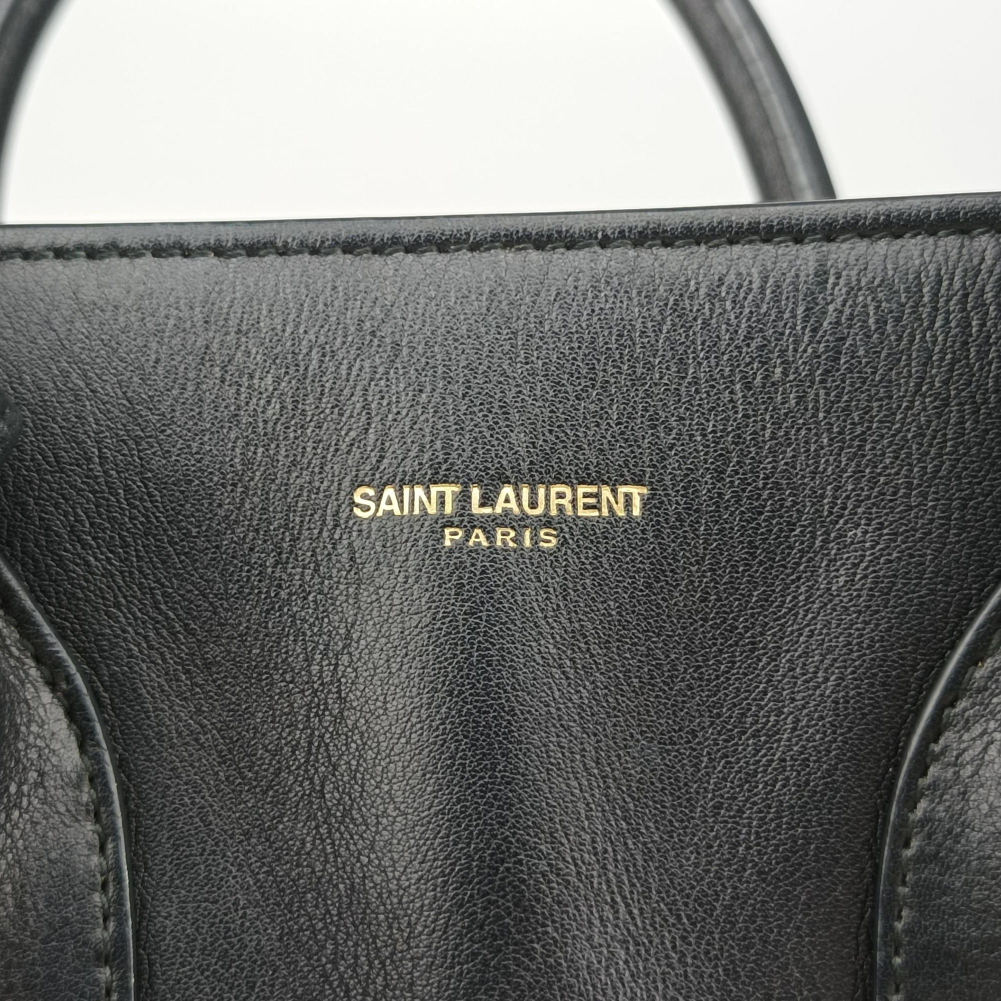 Pre-owned Yves Saint Laurent SAC DE JOUR Black Leather 324823 shoulderbag | stylenewstar