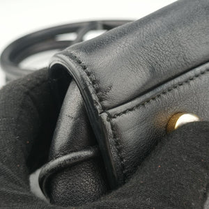 Pre-owned Yves Saint Laurent SAC DE JOUR Black Leather 324823 shoulderbag | stylenewstar
