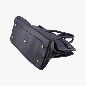 Pre-owned Yves Saint Laurent SAC DE JOUR Black Leather 324823 shoulderbag | stylenewstar