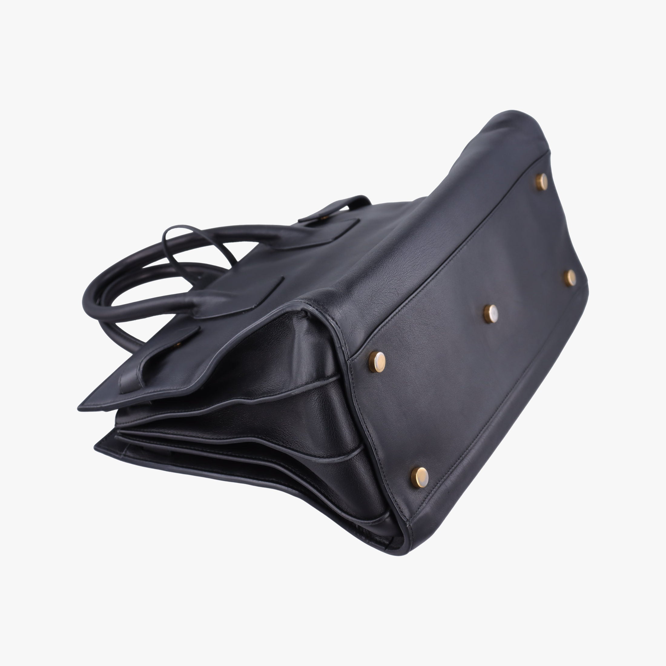 Pre-owned Yves Saint Laurent SAC DE JOUR Black Leather 324823 shoulderbag | stylenewstar