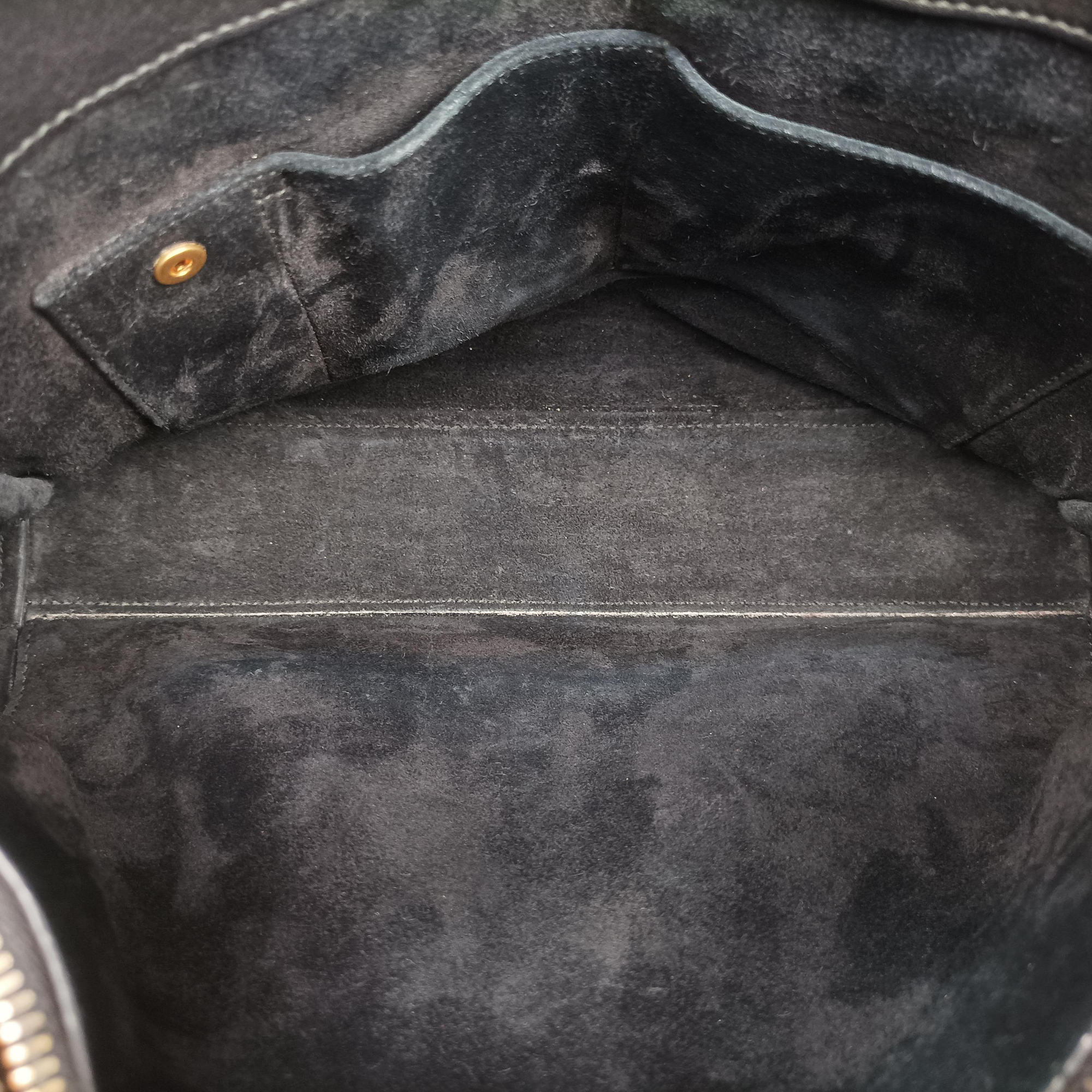 Pre-owned Yves Saint Laurent SAC DE JOUR Black Leather 324823 shoulderbag | stylenewstar