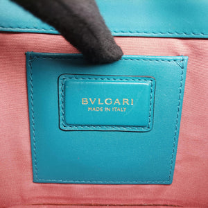 Secondhand Bvlgari SERPENTI FOREVER Blue Leather  shoulderbag | stylenewstar