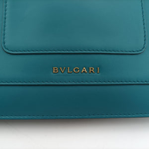 Secondhand Bvlgari SERPENTI FOREVER Blue Leather  shoulderbag | stylenewstar