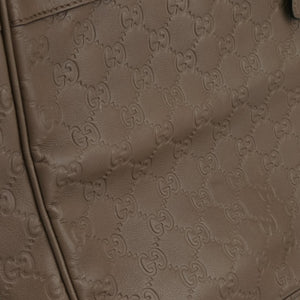 Pre-owned Gucci GG Imprime Messenger Brown Leather 201448 shoulderbag | stylenewstar