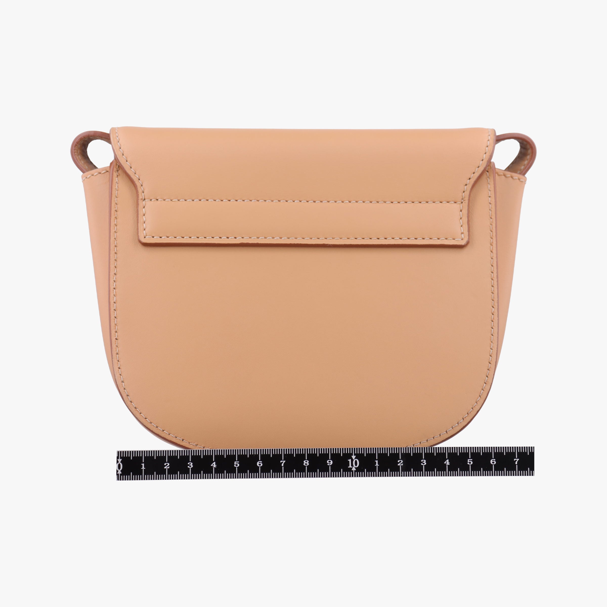 Pre-owned Yves Saint Laurent KAIA Beige Leather 619740 shoulderbag | stylenewstar