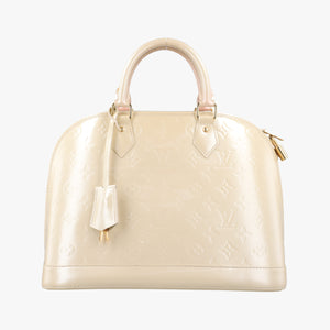 Pre-owned Louis Vuitton ALMA PM CITRINE Vernis M90101 handbag | stylenewstar