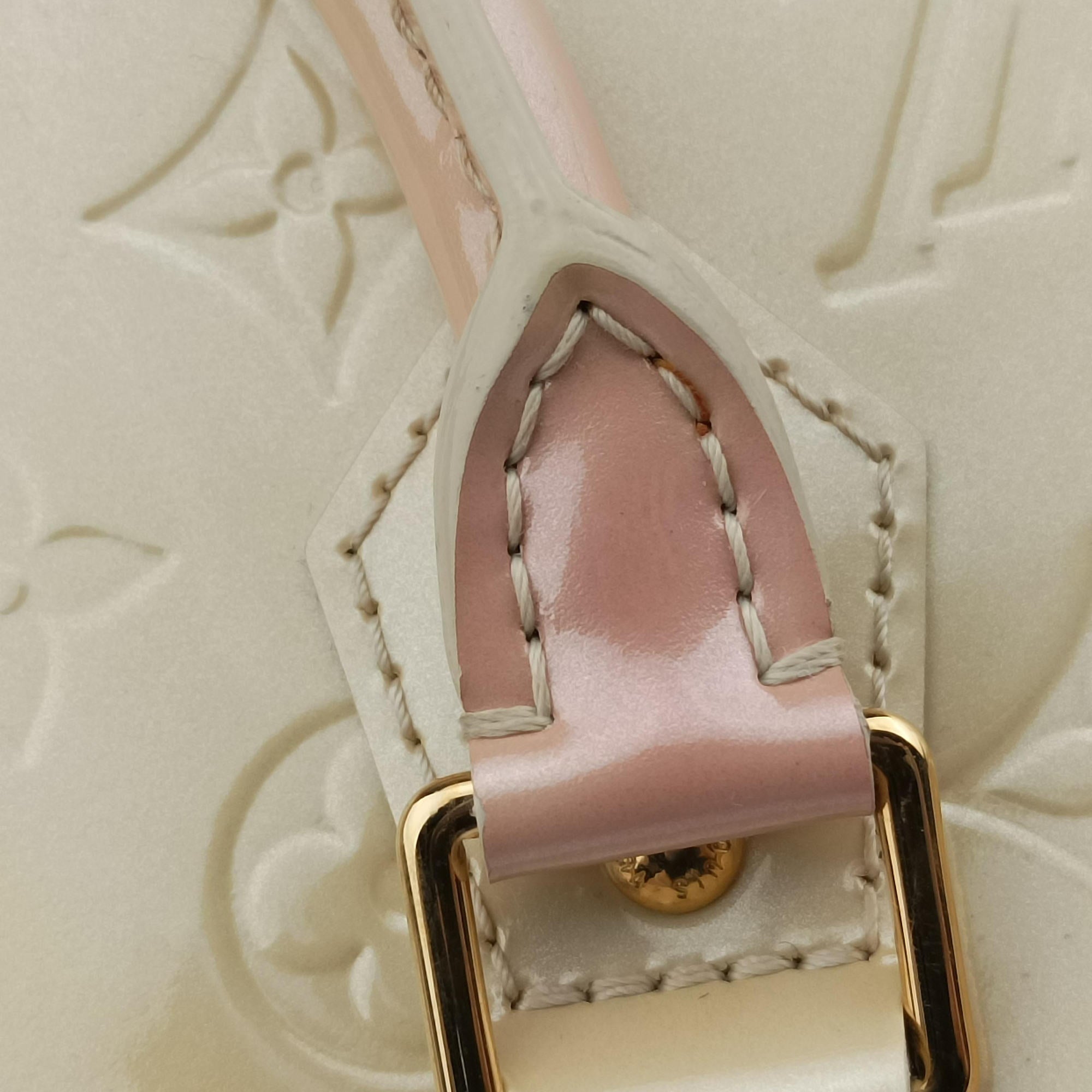 Pre-owned Louis Vuitton ALMA PM CITRINE Vernis M90101 handbag | stylenewstar