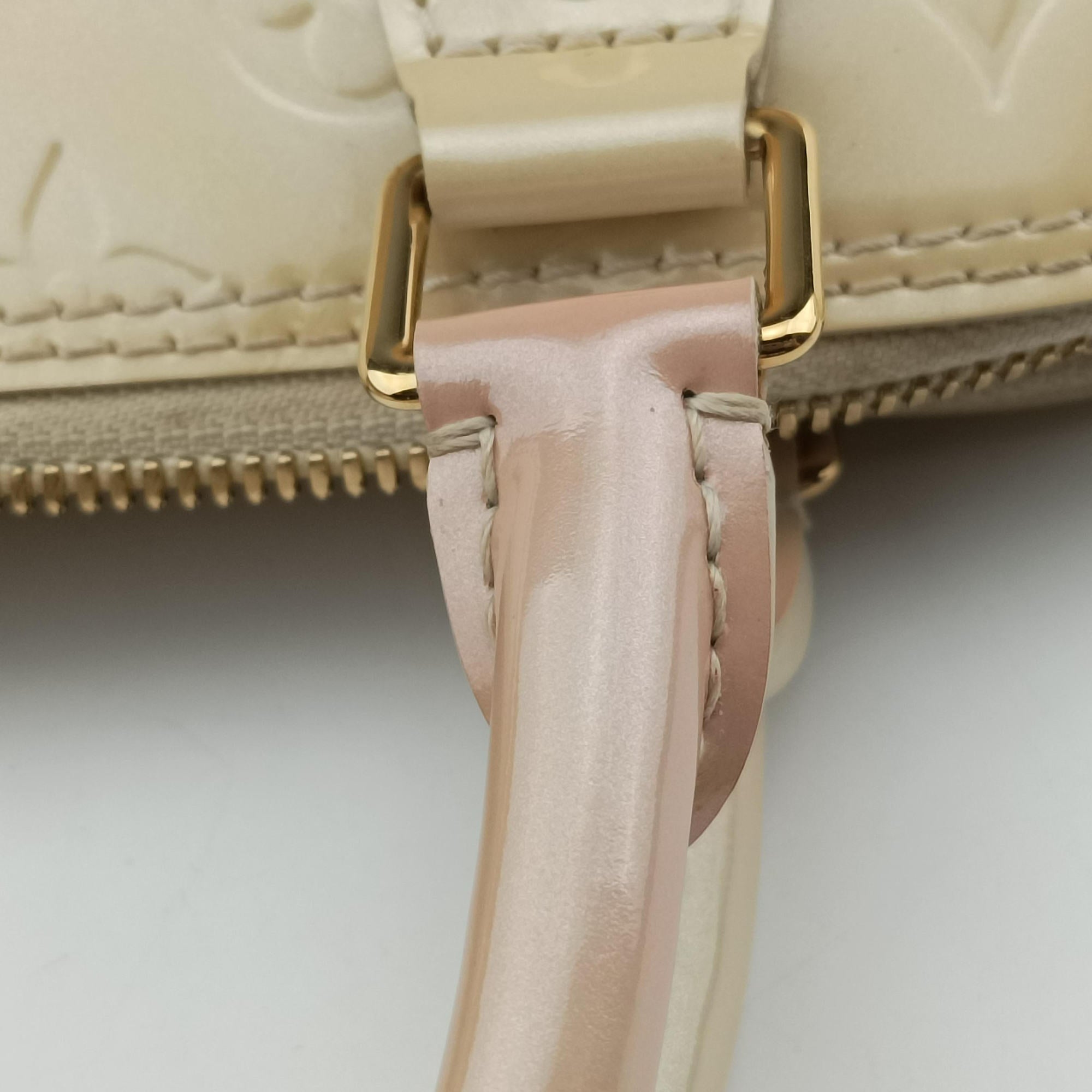 Pre-owned Louis Vuitton ALMA PM CITRINE Vernis M90101 handbag | stylenewstar