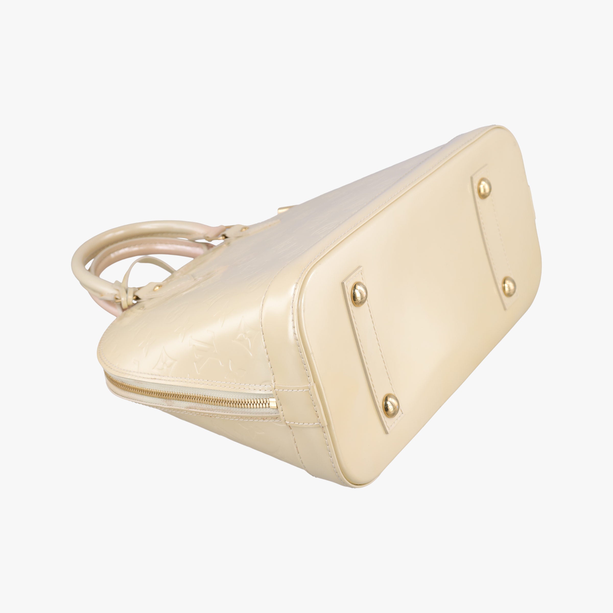 Pre-owned Louis Vuitton ALMA PM CITRINE Vernis M90101 handbag | stylenewstar