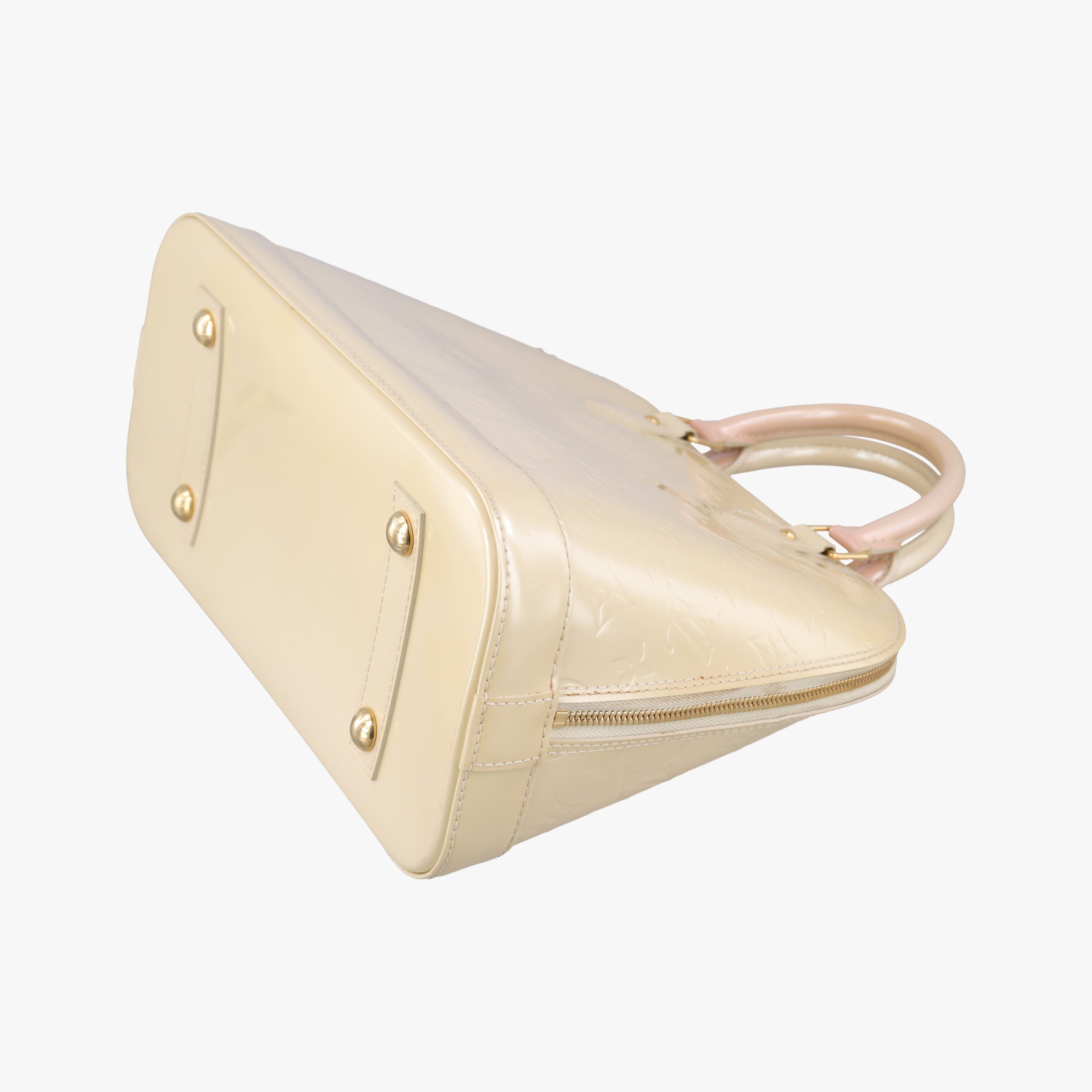 Pre-owned Louis Vuitton ALMA PM CITRINE Vernis M90101 handbag | stylenewstar