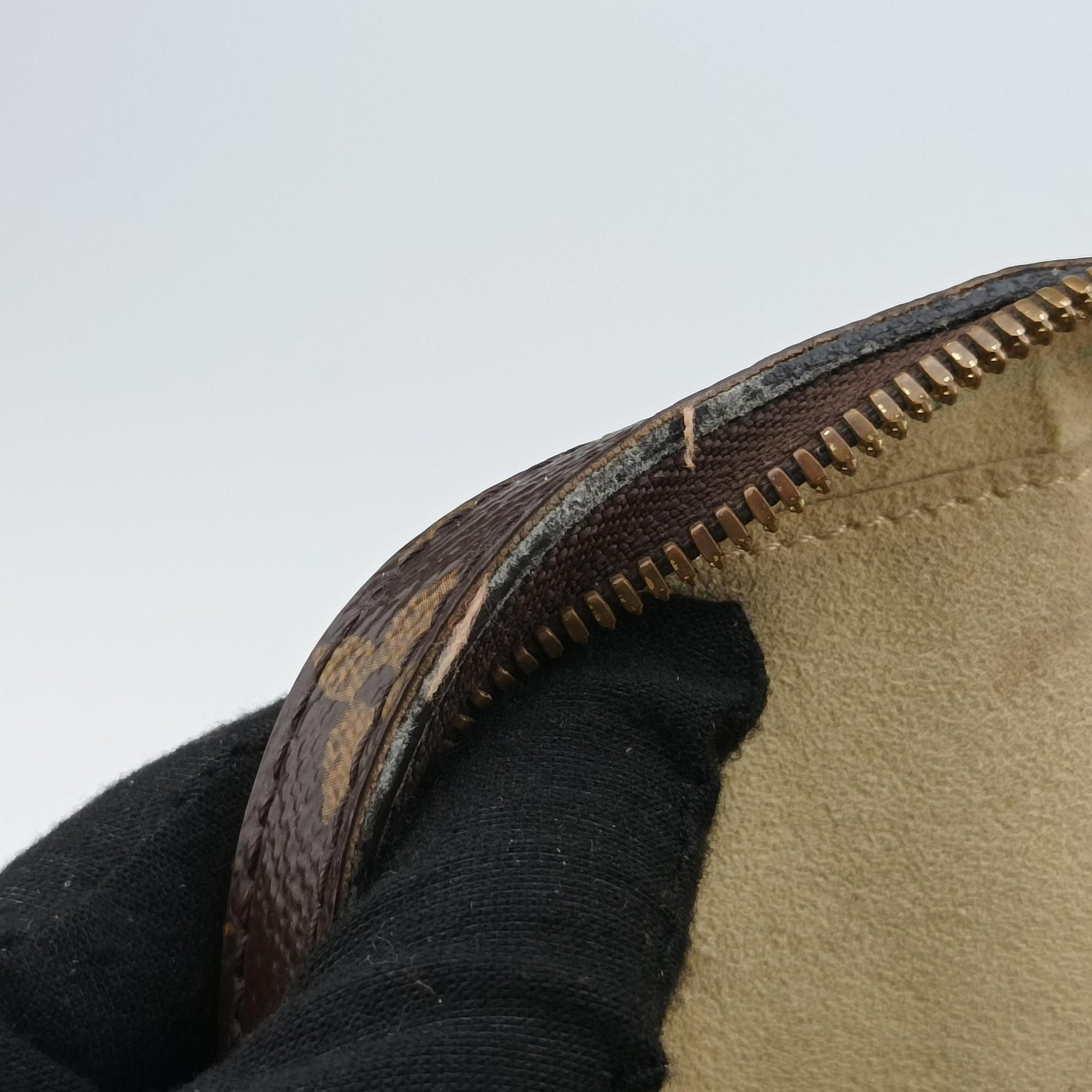 Vintage Louis Vuitton Valisette Vertical Brown Monogram Canvas×calf leather M68623 shoulderbag | stylenewstar