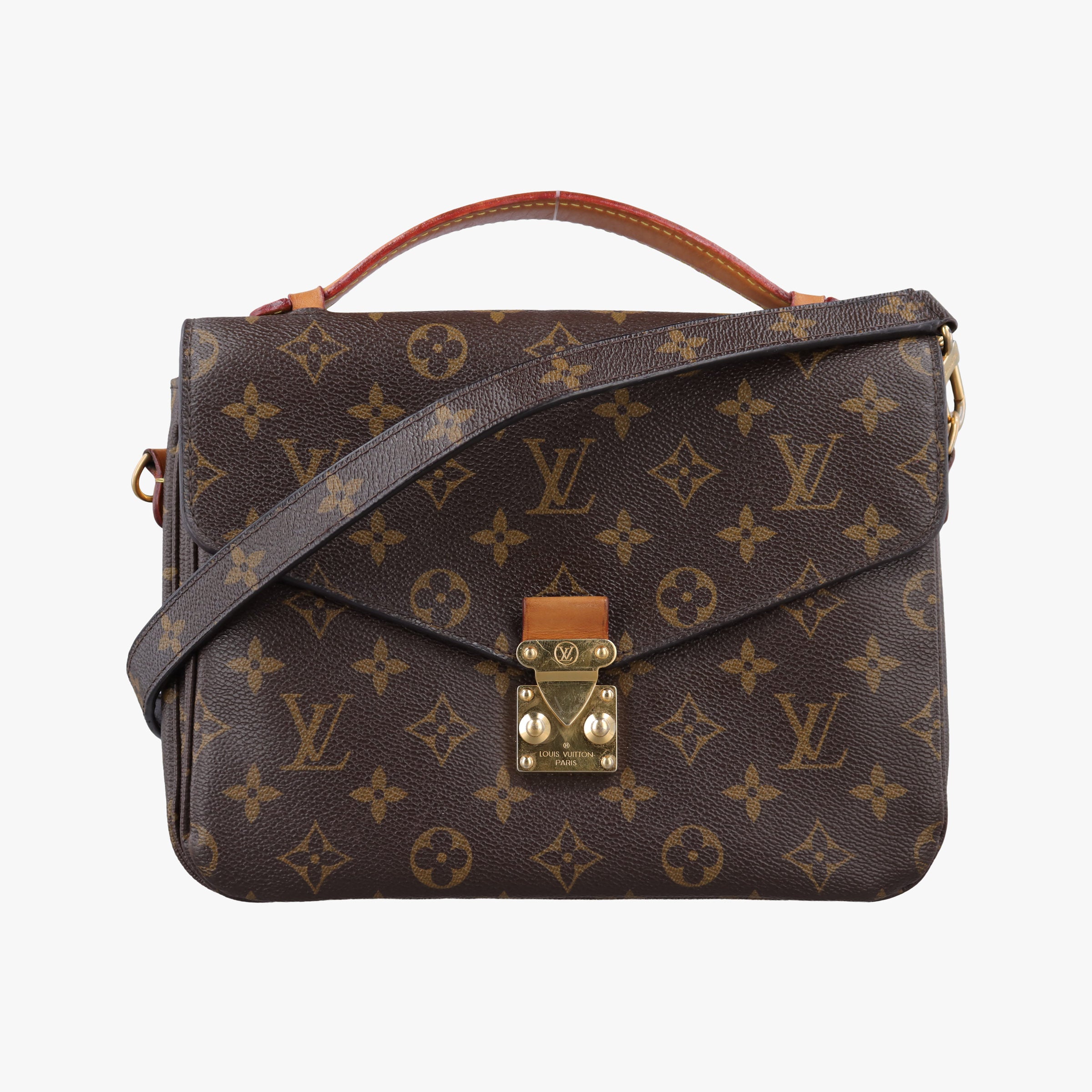 Secondhand Louis Vuitton Pochette Metis MM Brown Monogram Canvas M44875 shoulderbag | stylenewstar
