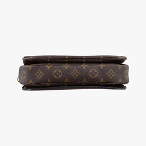 Secondhand Louis Vuitton Pochette Metis MM Brown Monogram Canvas M44875 shoulderbag | stylenewstar