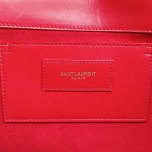 Vintage Yves Saint Laurent KATE Red Leather 326078 shoulderbag | stylenewstar