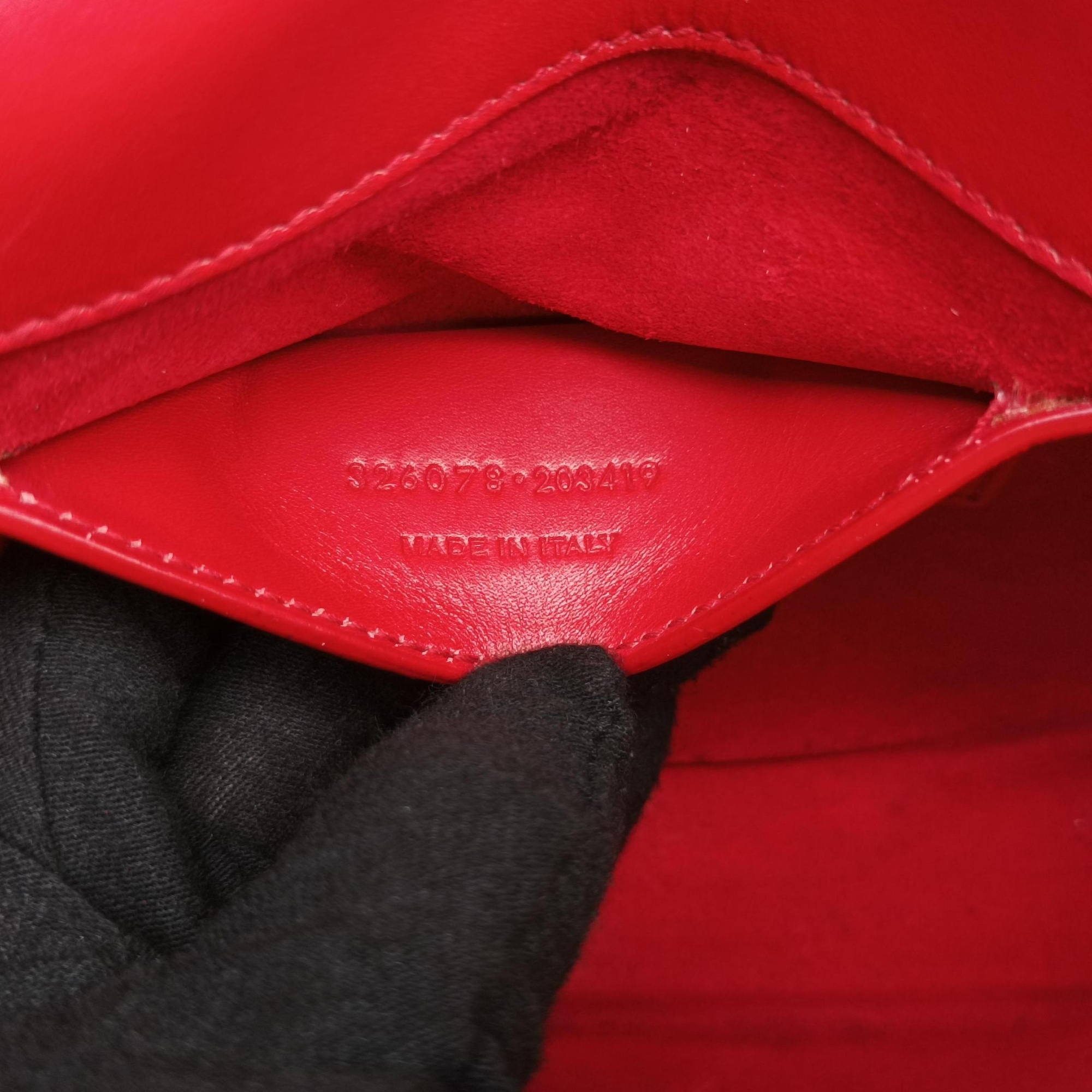 Vintage Yves Saint Laurent KATE Red Leather 326078 shoulderbag | stylenewstar