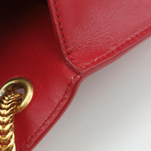 Vintage Yves Saint Laurent KATE Red Leather 326078 shoulderbag | stylenewstar