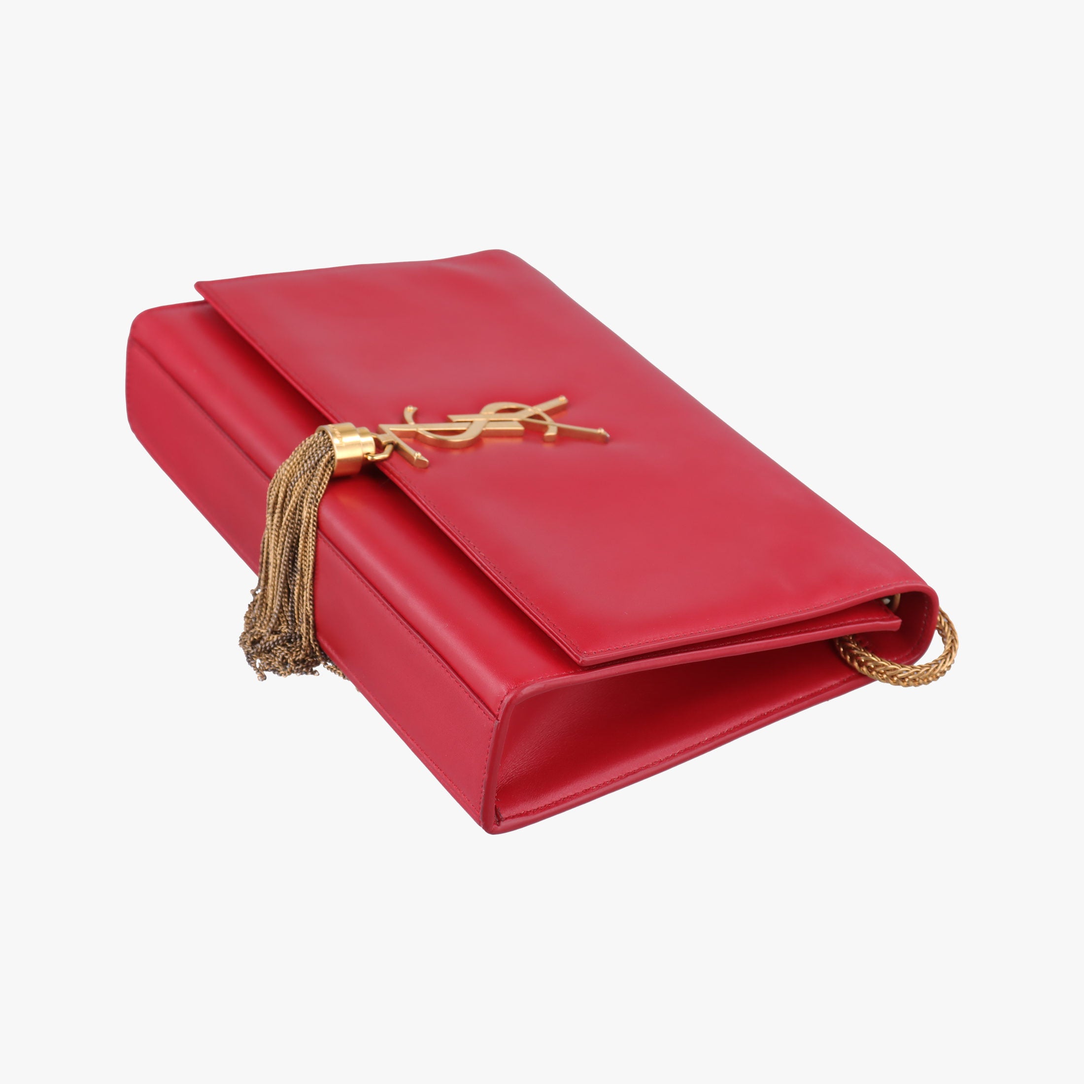 Vintage Yves Saint Laurent KATE Red Leather 326078 shoulderbag | stylenewstar