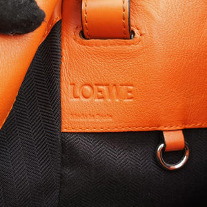 Pre-owned Loewe hammock Orange leather  shoulderbag | stylenewstar