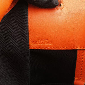 Pre-owned Loewe hammock Orange leather  shoulderbag | stylenewstar