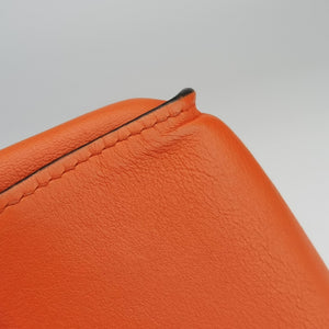Pre-owned Loewe hammock Orange leather  shoulderbag | stylenewstar