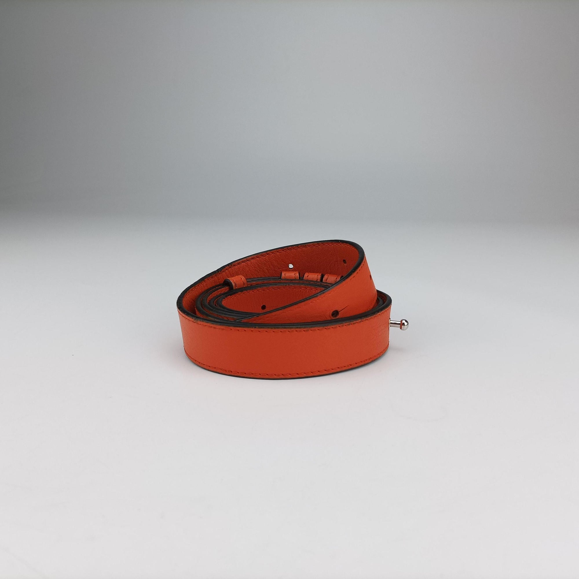 Pre-owned Loewe hammock Orange leather  shoulderbag | stylenewstar