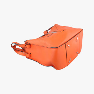 Pre-owned Loewe hammock Orange leather  shoulderbag | stylenewstar