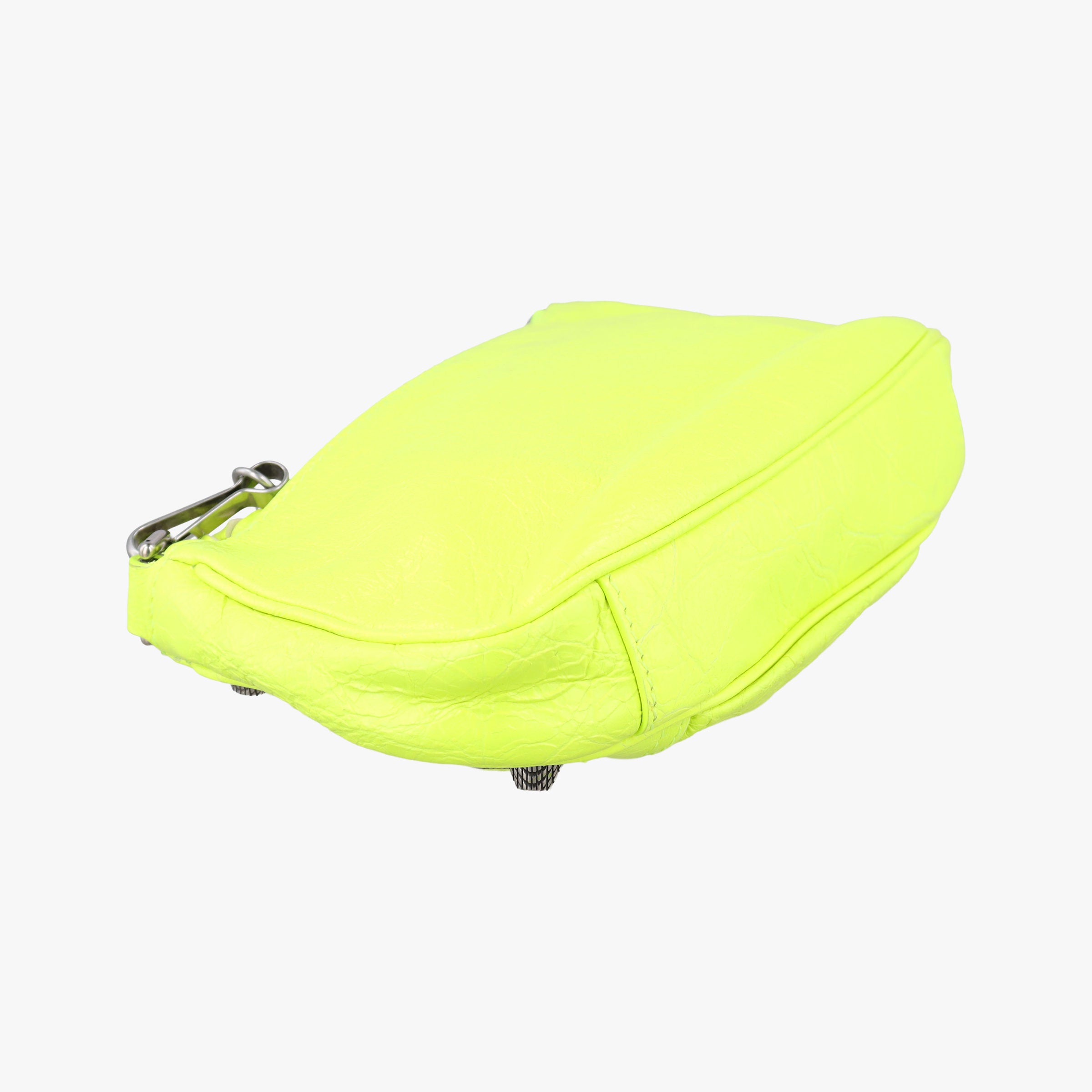 Pre-owned Balenciaga Le Cagole Green lambskin  shoulderbag | stylenewstar