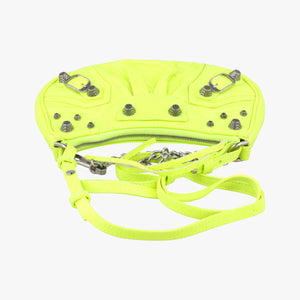 Pre-owned Balenciaga Le Cagole Green lambskin  shoulderbag | stylenewstar