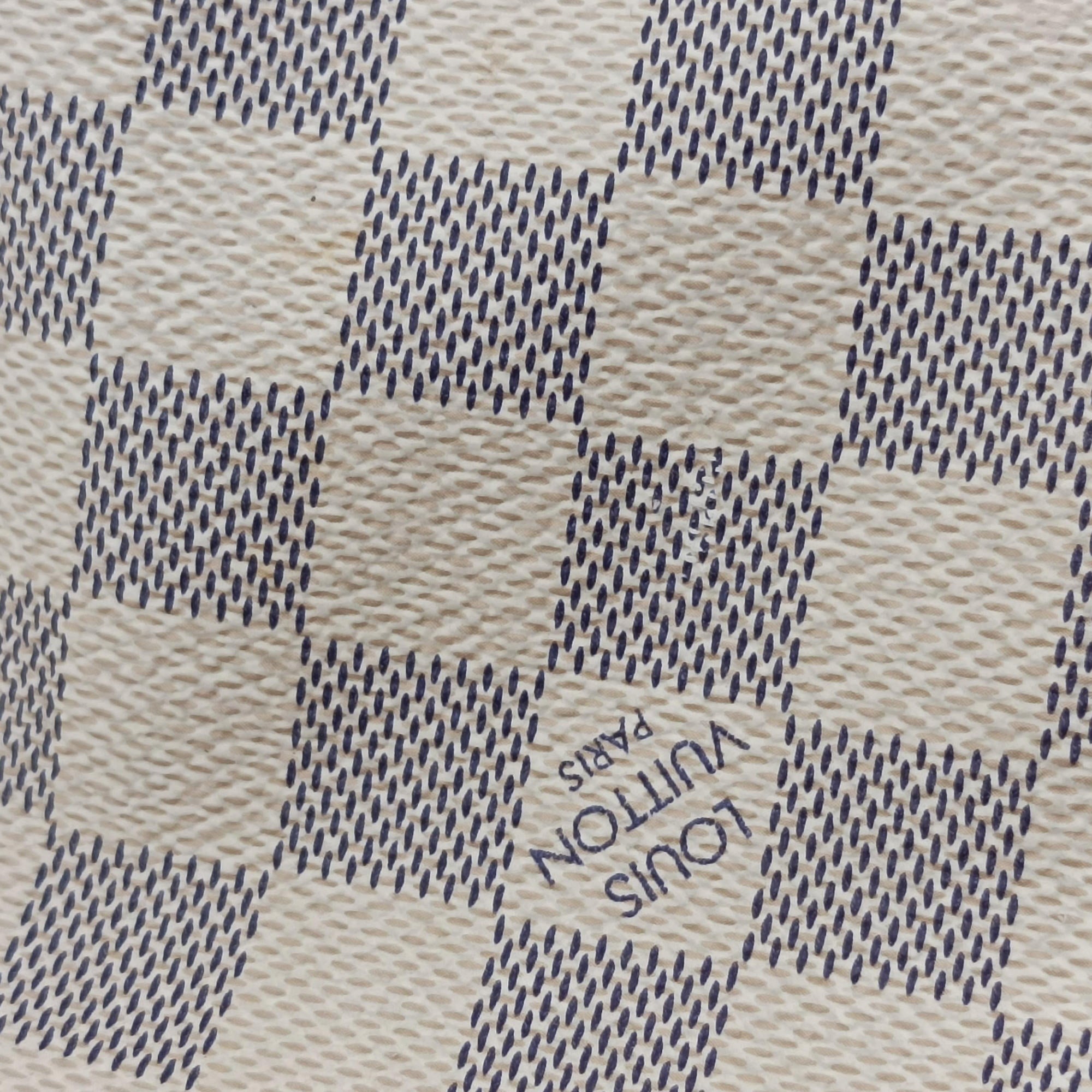 Pre-owned Louis Vuitton NEVERFULL GM Azur Damier Canvas N51108 handbag | stylenewstar