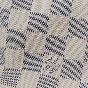 Pre-owned Louis Vuitton NEVERFULL GM Azur Damier Canvas N51108 handbag | stylenewstar
