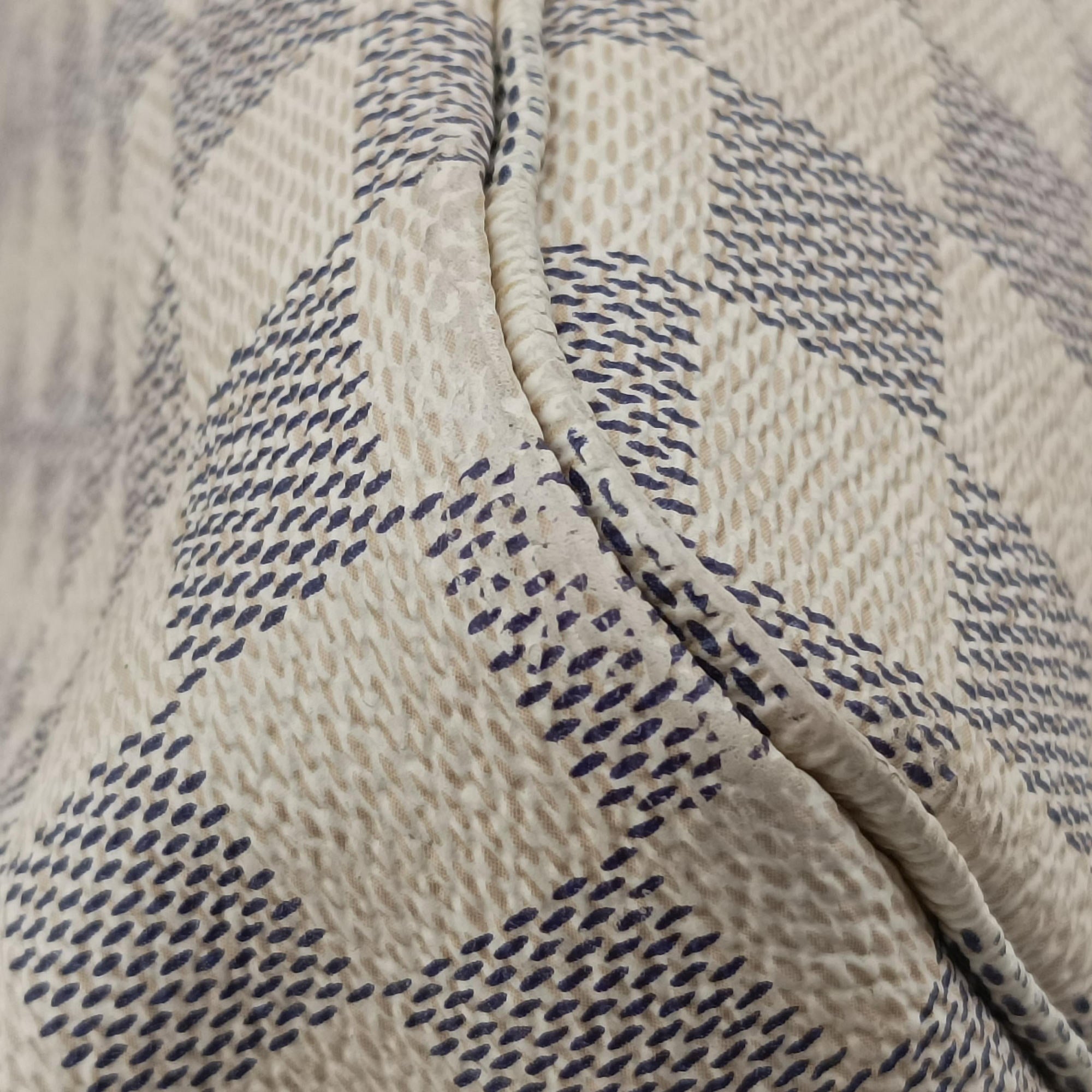 Pre-owned Louis Vuitton NEVERFULL GM Azur Damier Canvas N51108 handbag | stylenewstar