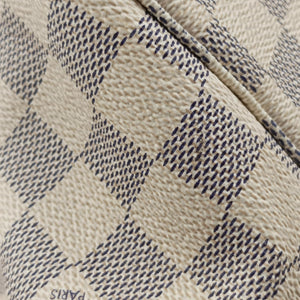 Pre-owned Louis Vuitton NEVERFULL GM Azur Damier Canvas N51108 handbag | stylenewstar