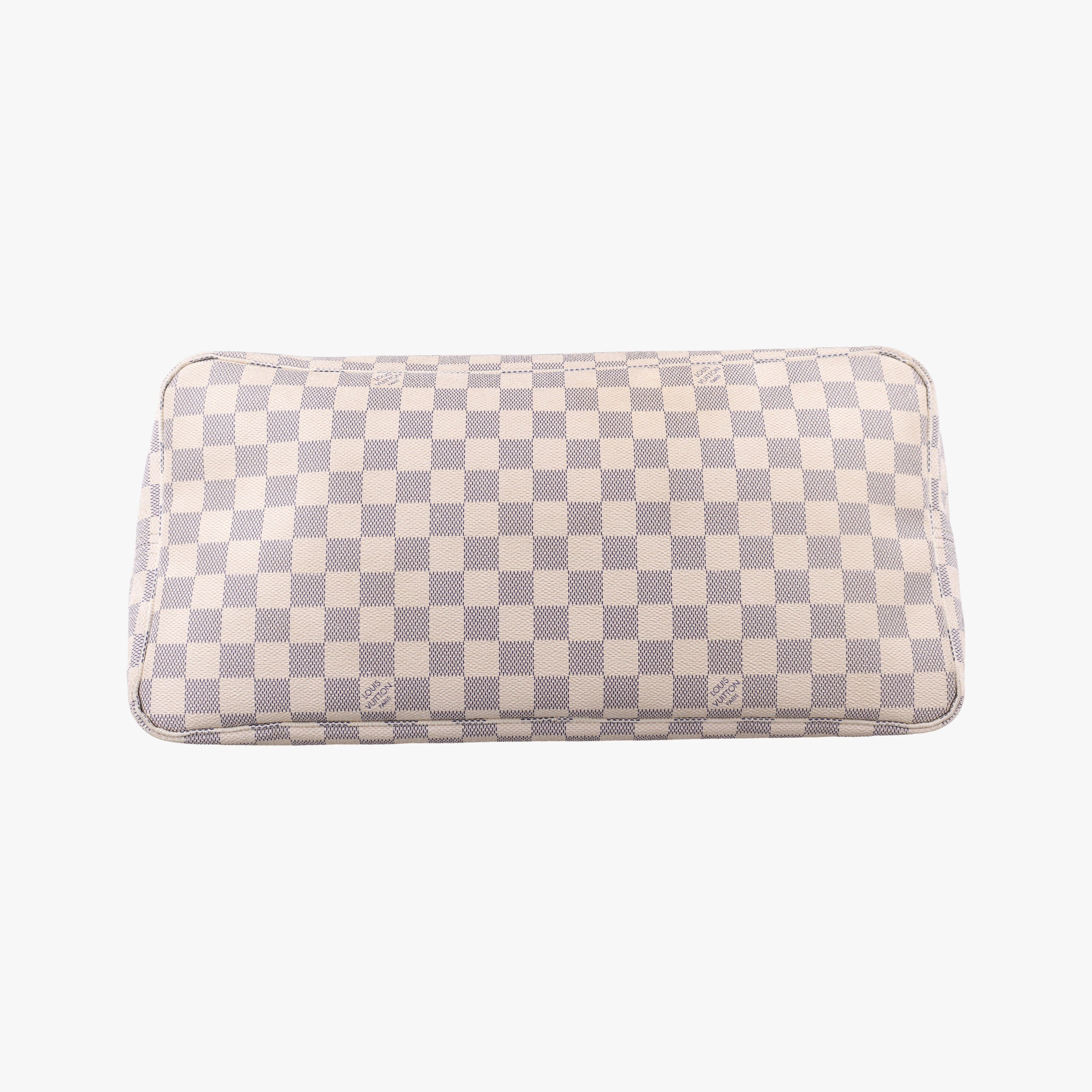 Pre-owned Louis Vuitton NEVERFULL GM Azur Damier Canvas N51108 handbag | stylenewstar