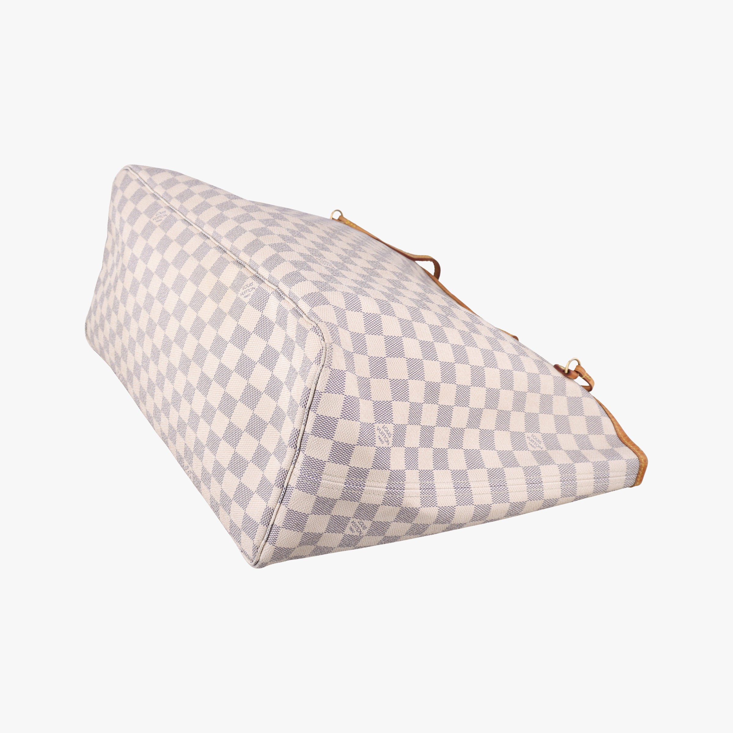 Pre-owned Louis Vuitton NEVERFULL GM Azur Damier Canvas N51108 handbag | stylenewstar