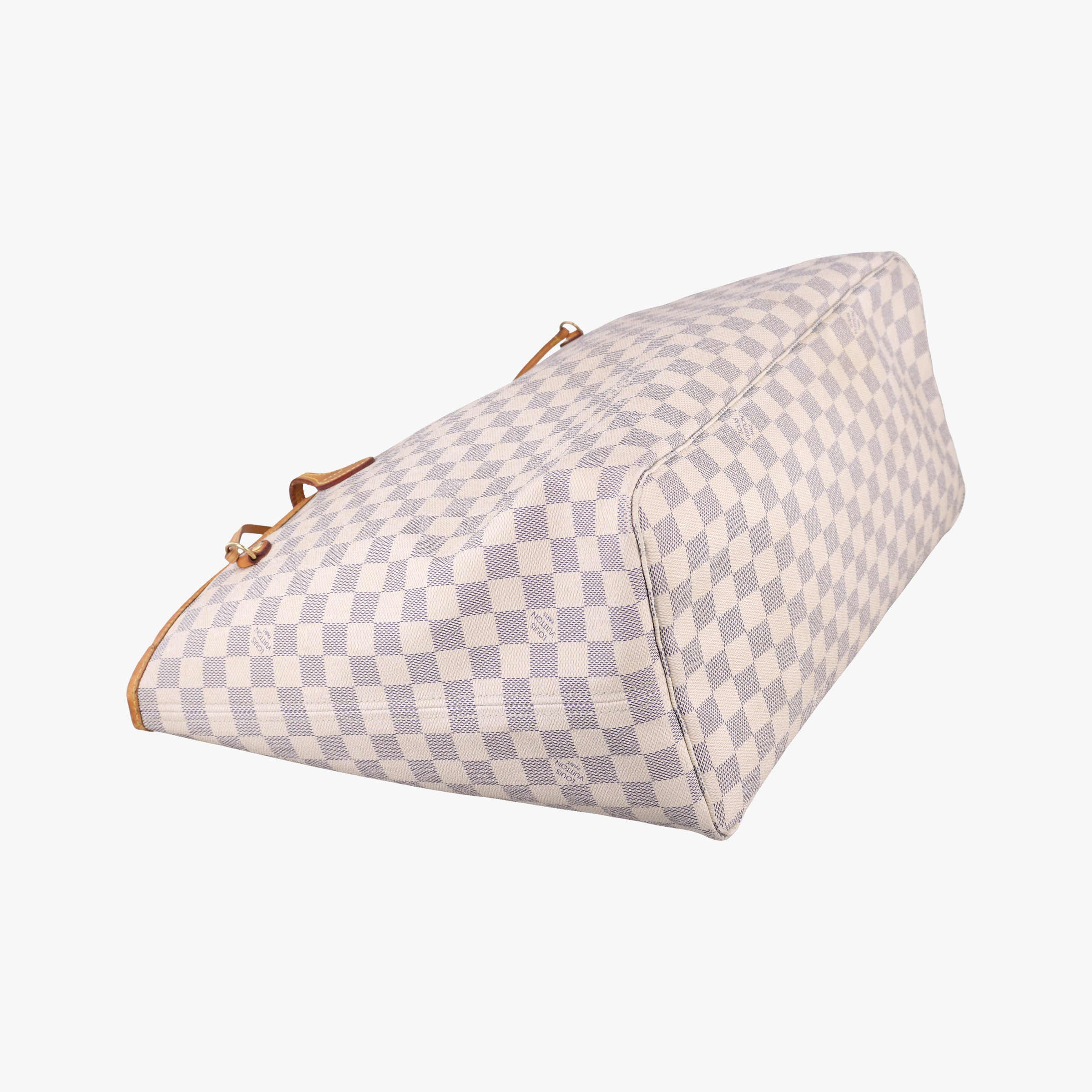 Pre-owned Louis Vuitton NEVERFULL GM Azur Damier Canvas N51108 handbag | stylenewstar