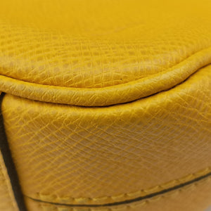 Pre-owned Louis Vuitton Porte Documents Voyage Jaune Taiga M30636 handbag | stylenewstar